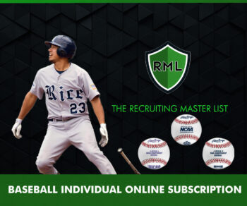 Baseball Individual Online Subscription