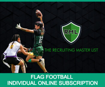 Flag Football Individual Online Subscription