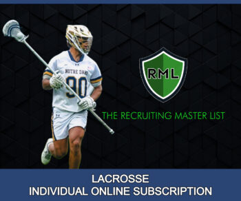Men's Lacrosse Individual Online Subscription