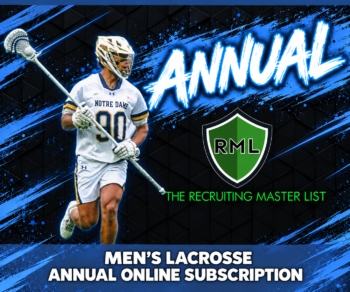 Men's Lacrosse Individual ANNUAL Online Subscription