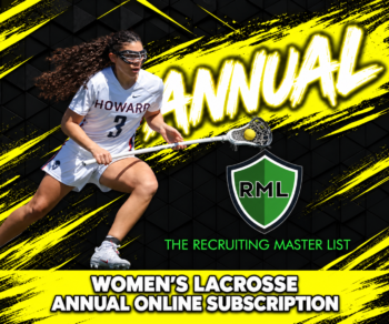 Women's Lacrosse Individual ANNUAL Online Subscription